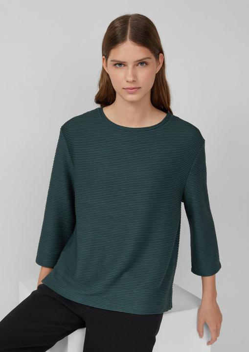 Produktbild s.Oliver Sweatshirt Leichtes Sweatshirt mit Struktur (40)