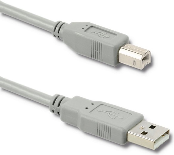 Produktbild Qoltec 50394 USB Kabel USB 2.0 USB A USB B (0.50 m, USB 2.0)