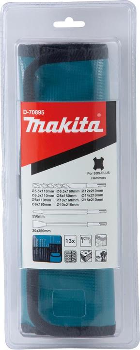 Actual product image Makita Drill and chisel set SDS-PLUS