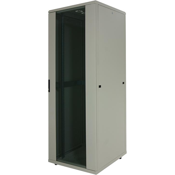 Thumbnail - LogiLink Netzwerk Standschrank, 42HE (42 HE, 19 Zoll Rack), Serverschrank, Grau