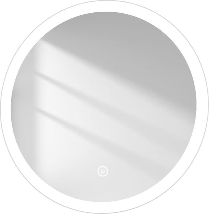 Emke Bathroom Mirror With Lighting Φ50cm,Fog-Free, 3 Colour Temperatures (3000K-6500K)&Dimmable