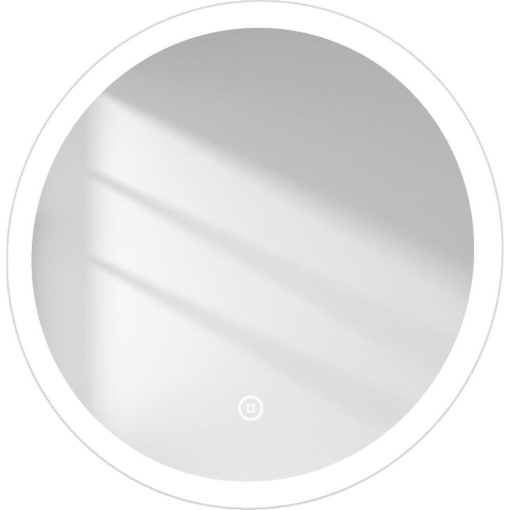 Emke, Spiegelschrank, Badspiegel mit Beleuchtung Φ50cm,Beschlagfrei, 3 Farbtemperaturen(3000K-6500K) und dimmbaren