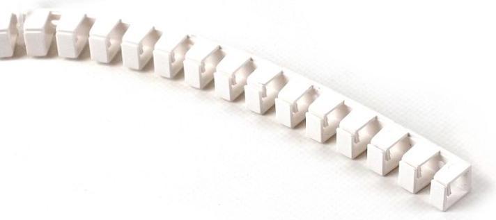 Produktbild Varia Verdrahtungskanal, selbstklebend, weiss, 0.5 m (50 cm)