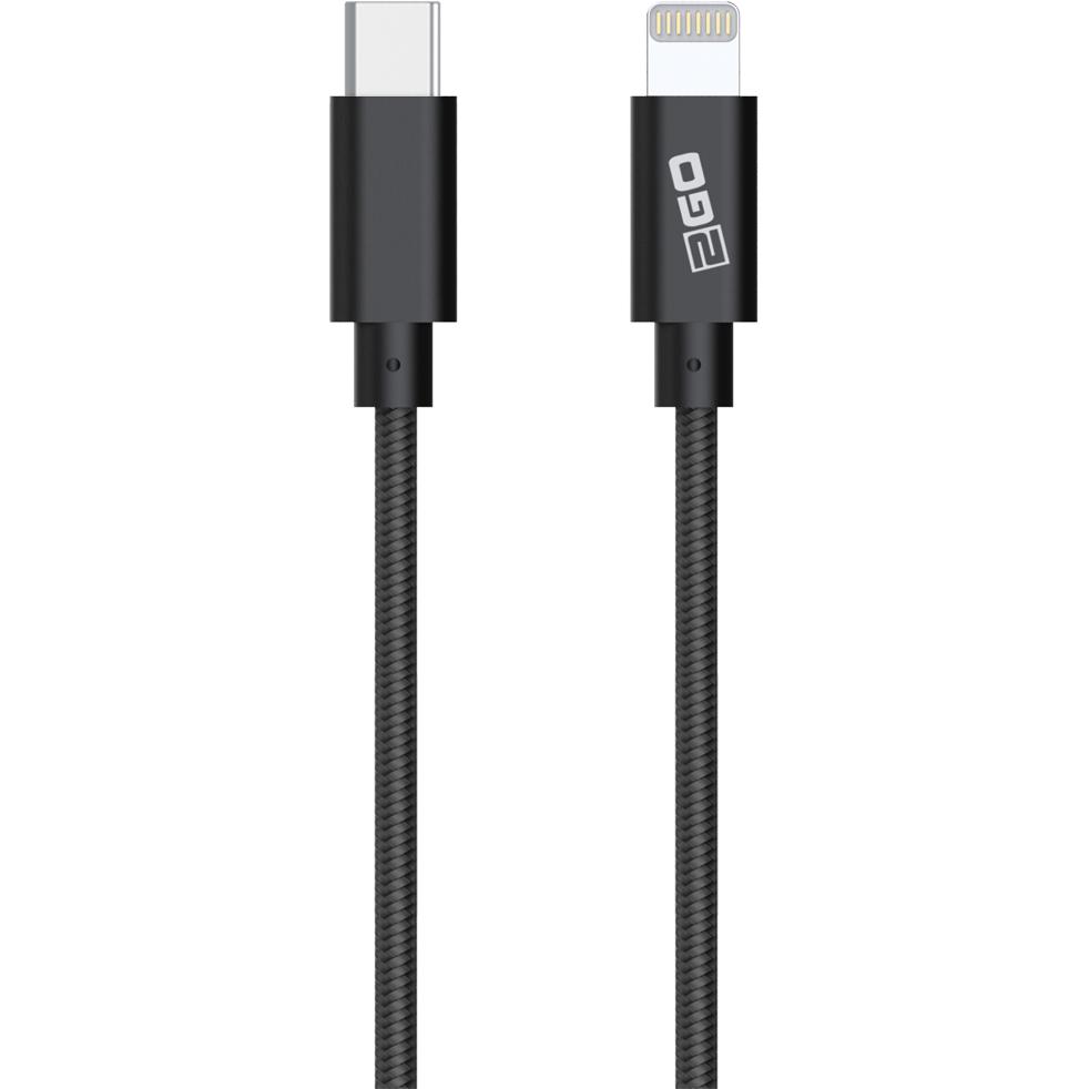 2GO 797162 USB Kabel USB C Lightning (1 m, USB 3.1), USB Kabel