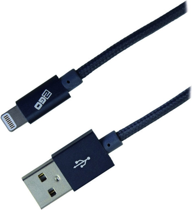 Produktbild 2GO 795700 USB Kabel USB B Lightning Anthrazit (2 m)