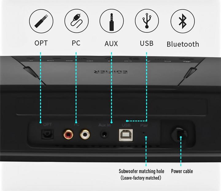 Actual product image Edifier G7000 (86 W, 2.1 Channel)