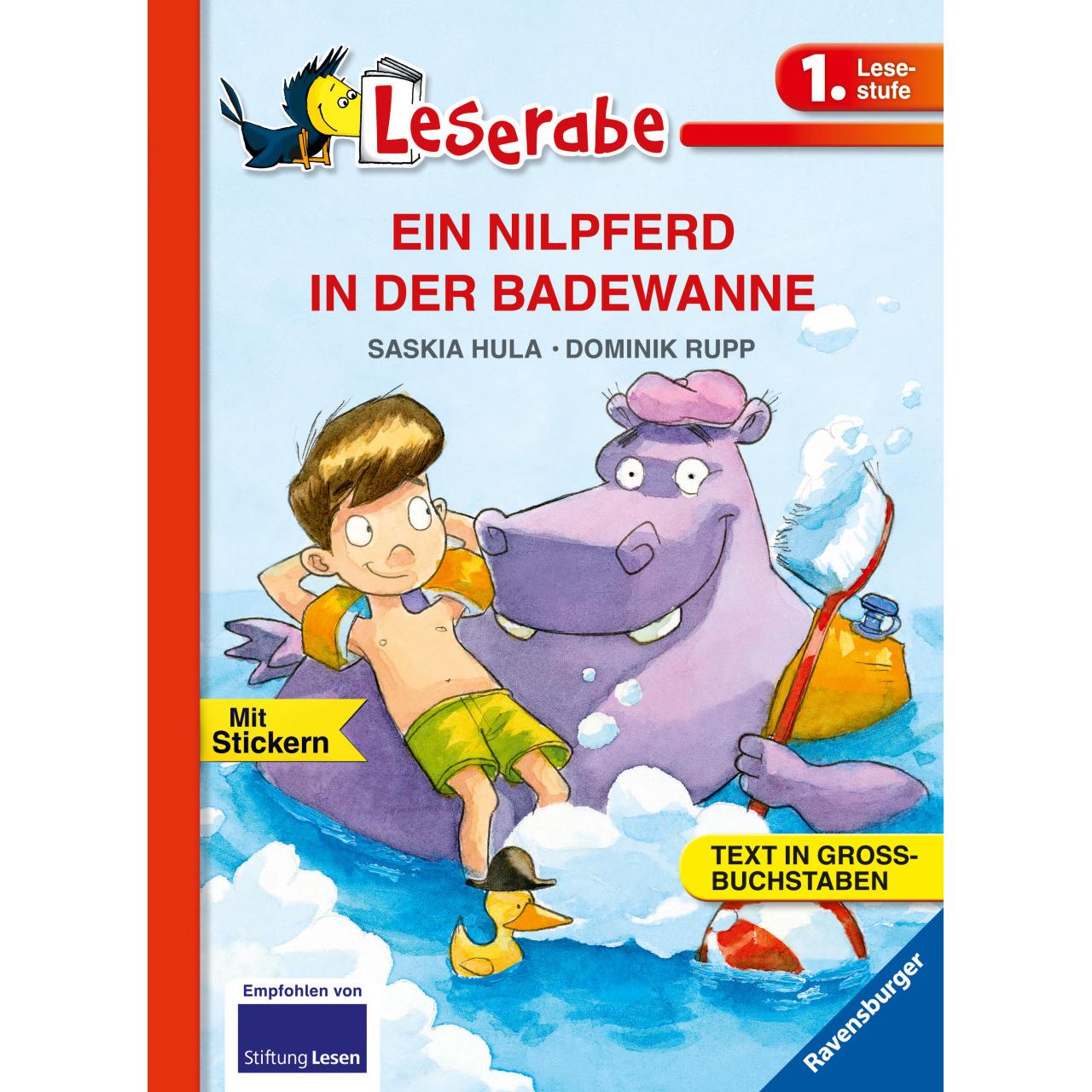 Ein Nilpferd In Der Badewanne, Kinderbücher von Saskia Hula, Dominik Rupp
