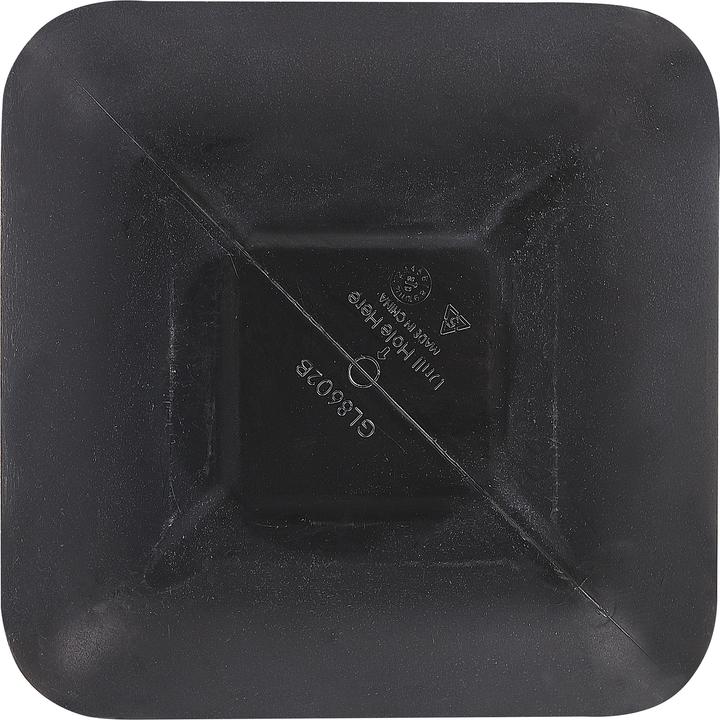 Actual product image Beliani Pot 38 x 38 x 37 cm black PARIKIA (38 cm)