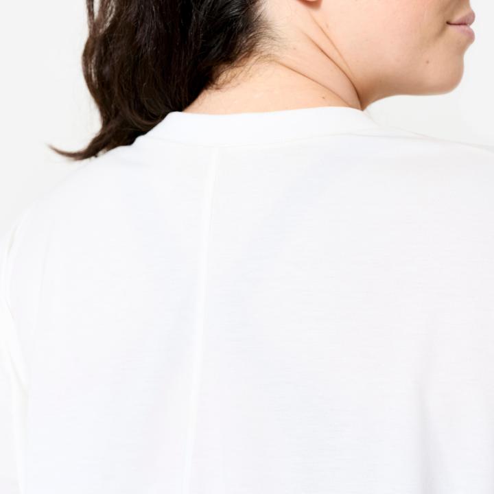 Produktbild Domyos Women's Oversize Cotton T-Shirt - White (L)