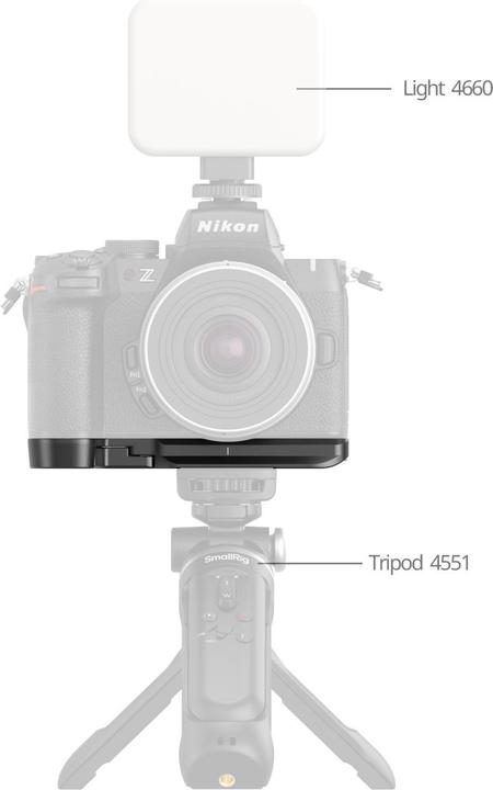 Actual product image SmallRig Bottom Mount Plate (Quick coupling plate)