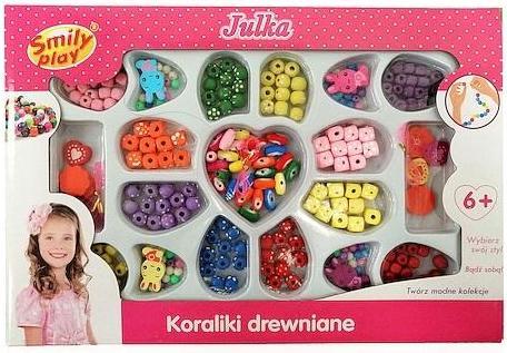 Smily Wooden beads