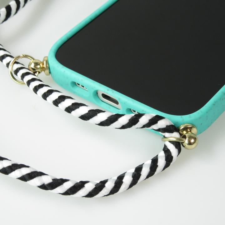Actual product image PhoneLook Sleeve Organic Eco-Friendly Vegan with Mobile Phone Chain Necklace Turquoise
