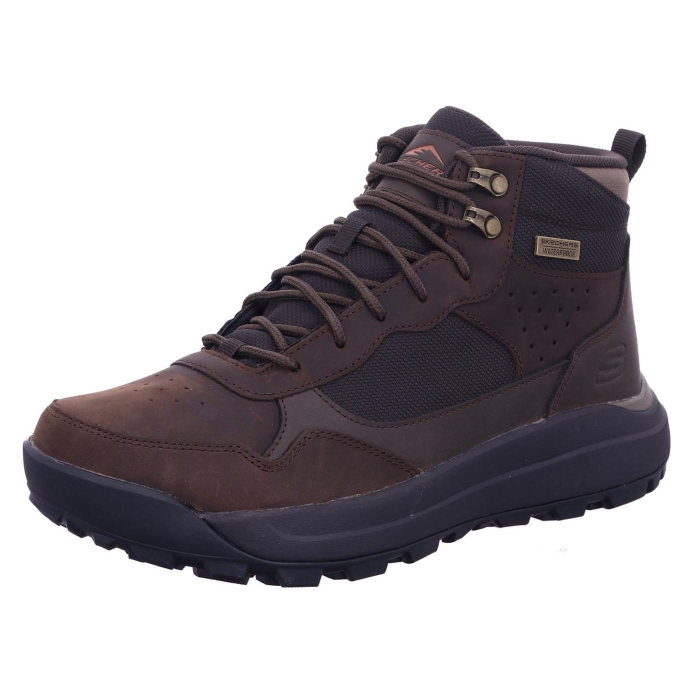 Skechers, Herren, Boots + Stiefel, Cambert - Harlan - Lifestyle Schuhe - Herren, Braun, (47, 47.5)