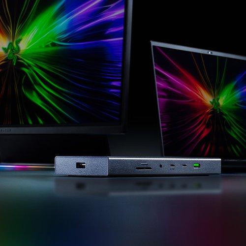 Actual product image Razer USB 4 DOCK - EU (USB-C, 14 Ports)