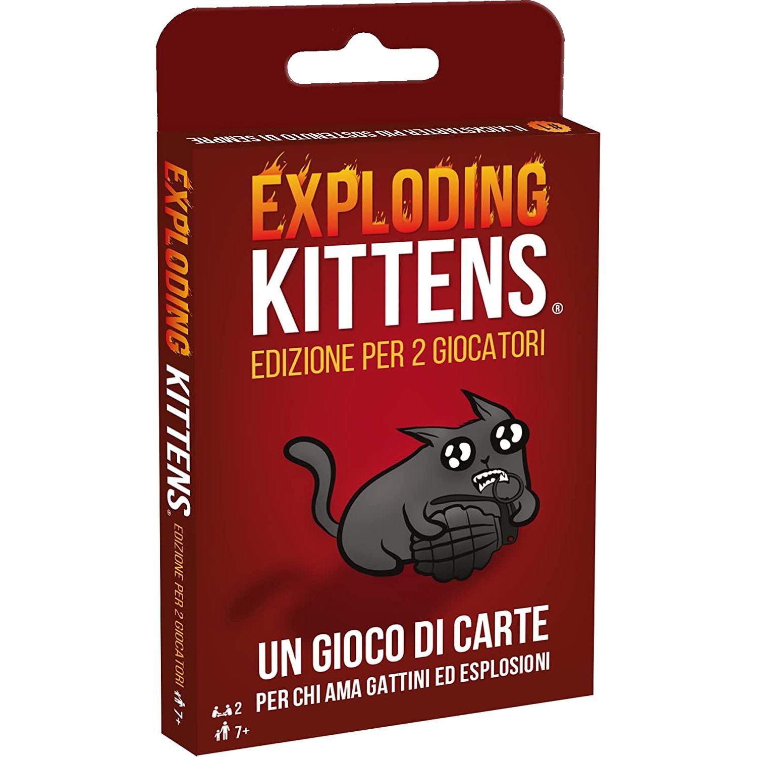 Asmodée Exploding Kittens - Edizione per 2 Giocatori (Italiano)
