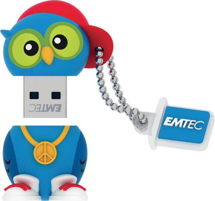 Actual product image Emtec M341 DJ Owl (16 GB, USB-A, USB 2.0)