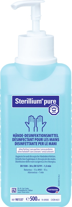 Actual product image Sterillium pure (500 ml)