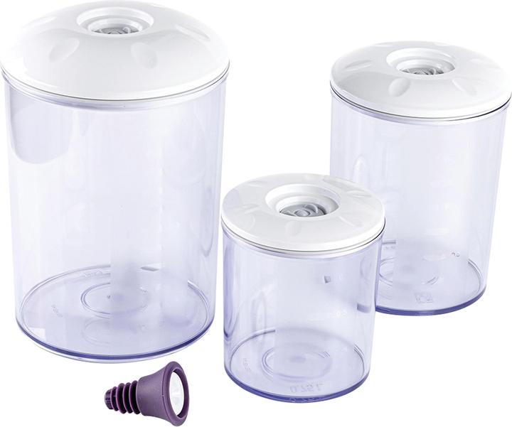 Produktbild Magic Vac SET 3 FAMILIY 0,75l + 1,5l + 3l Vakuumbehälter (5.25 l)