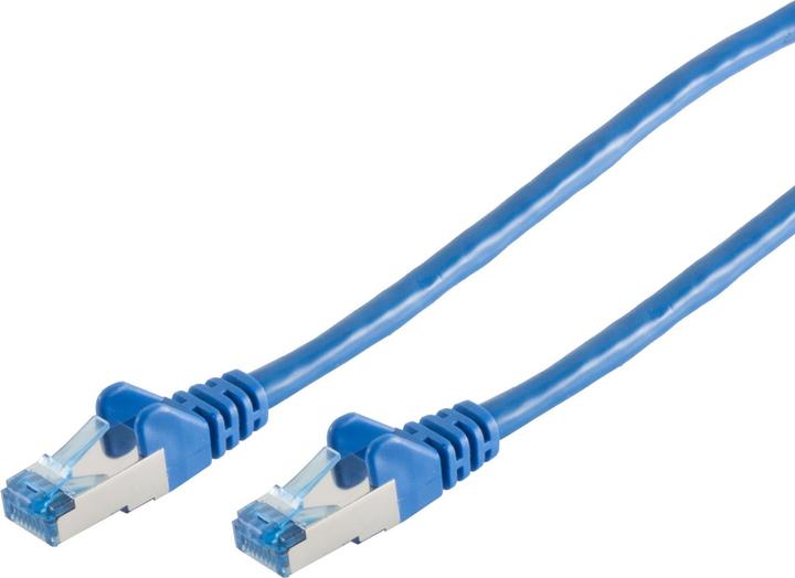 Produktbild Shiverpeaks S/CONN maximum connectivity Netzwerkkabel-Patchkabel, cat 6A, S/FTP, PIMF, blau, 0,25m (S/FTP, CAT6a, 0.25 m)