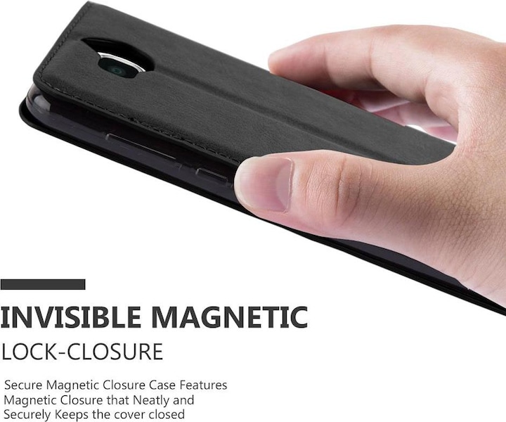 Actual product image Cadorabo Book Invisible Magnet Cover (Huawei Y6 (2017))