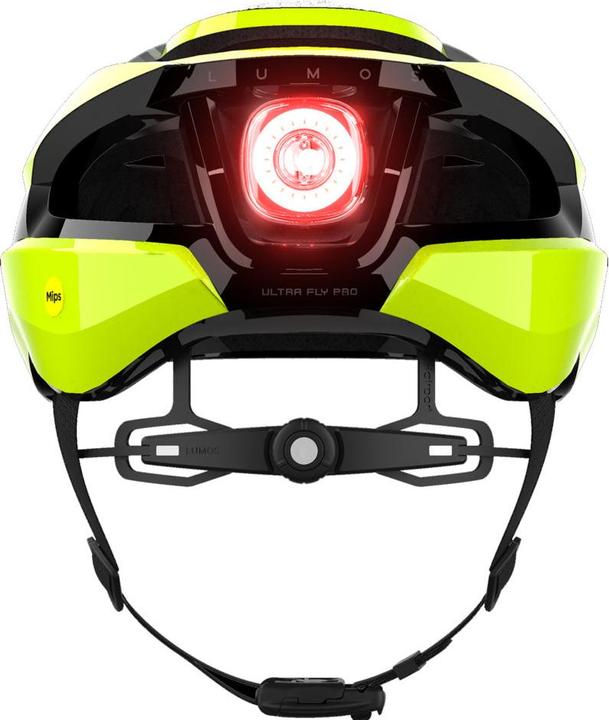 Produktbild Lumos Ultra Fly Pro Mips + Firefly - hyper green (54 - 61 cm)