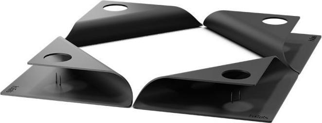 Actual product image Höfats SQUARE CANDLE black, VE 4