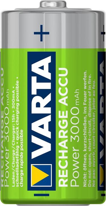 Actual product image Varta Recharge Accu Power (2 pcs., C, 3000 mAh)