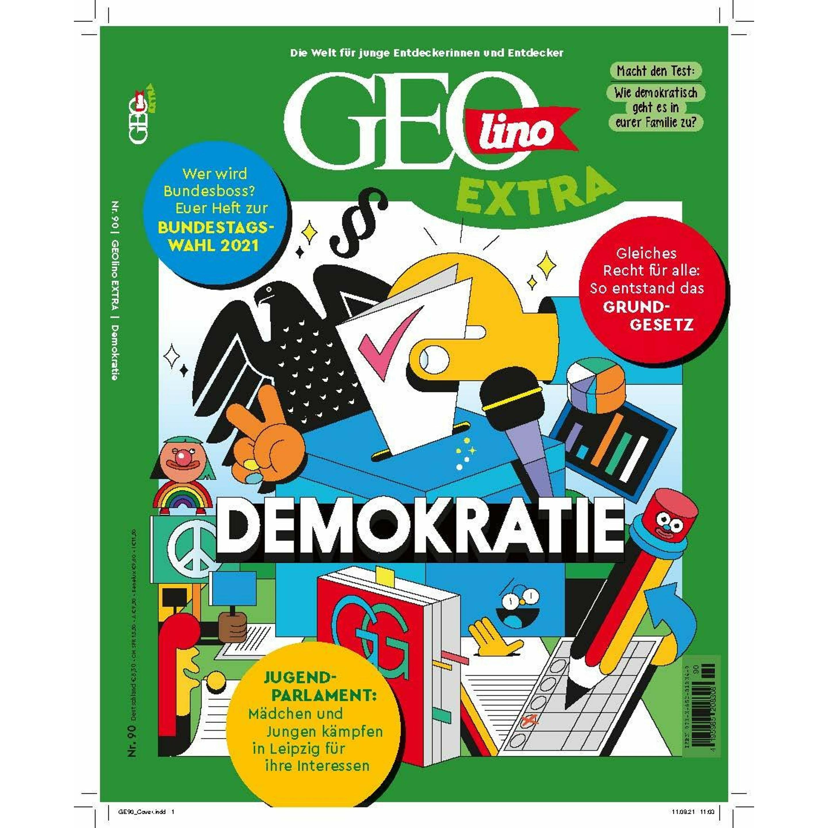 GEOlino Extra / GEOlino extra 90/2021 - Demokratie, Kinderbücher von Rosa Wetscher