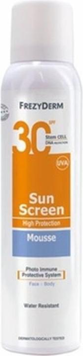 Image du produit Frezyderm Mousse écran solaire SPF30 200ml (Crème solaire, SPF 30, 200 ml, 200 g)
