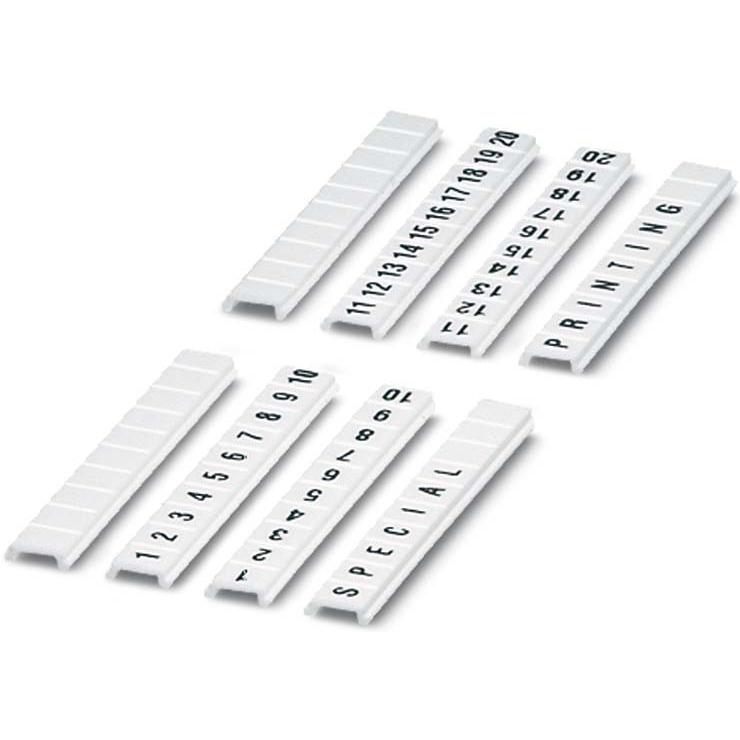 Phoenix Contact ZBF 4/WH-100:UNBEDRUCKT - Zackband flach ZBF 4/WH-100:UNBEDRUCKT (0808613)