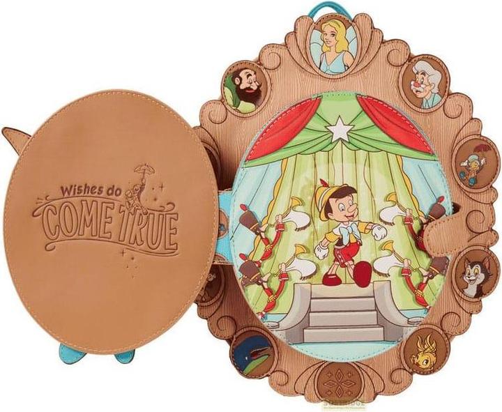 Produktbild Loungefly Mochila Cameo Pinocho Disney 28cm