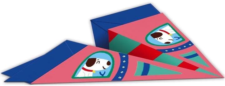 Actual product image Janod CreativeSet paper airplanes