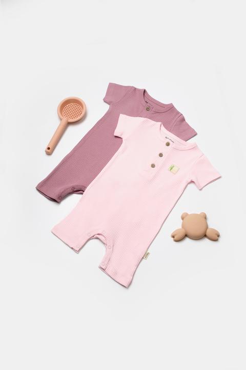 Produktbild BabyCosy Strampler kurze. kurzarm. 2 Pack (80)