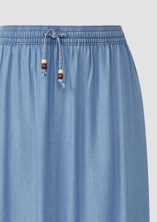 Produktbild s.Oliver Rock Fliessender Maxirock aus Denim (36)
