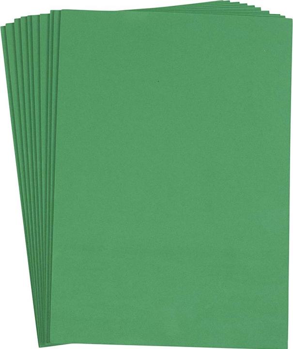 Actual product image Creativ Company EVA Foam Vellen Donkergroen A4, 10pcs.