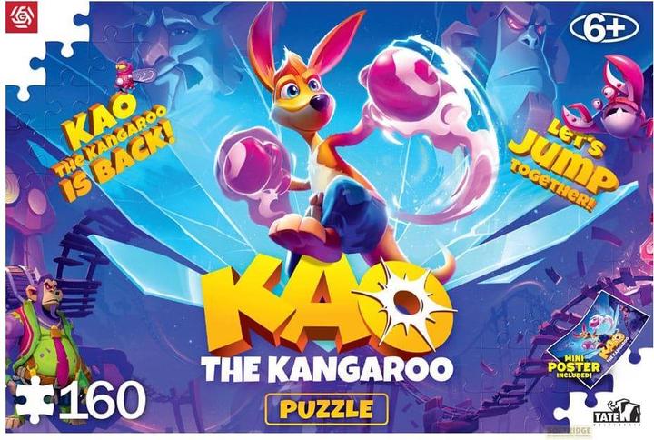 Produktbild Good Loot Puzzle 160 Känguru Kao – Kao ist zurück (160 Teile)