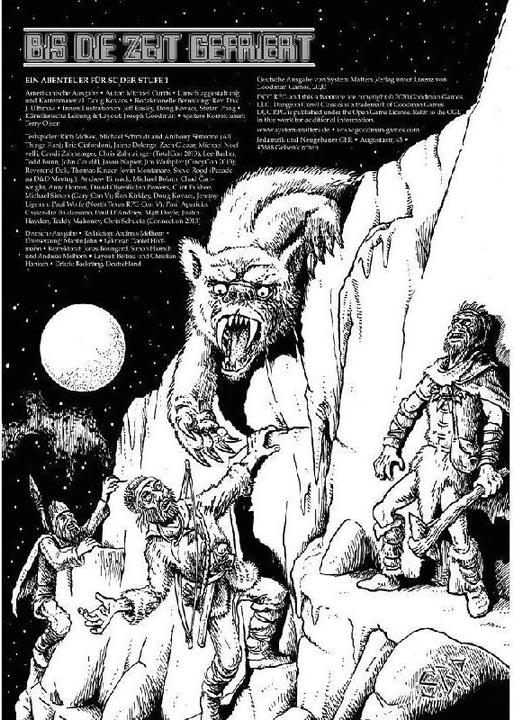 Produktbild SYMDCC08 - Dungeon Crawl Classics: Bis die Zeit gefriert - Broschüre (DE-Ausgabe) (Deutsch, Michael Curtis, 2020)