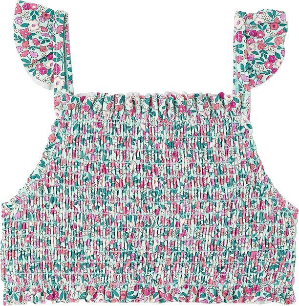 Actual product image Vertbaudet Mädchen Bikini mit gesmoktem Oberteil