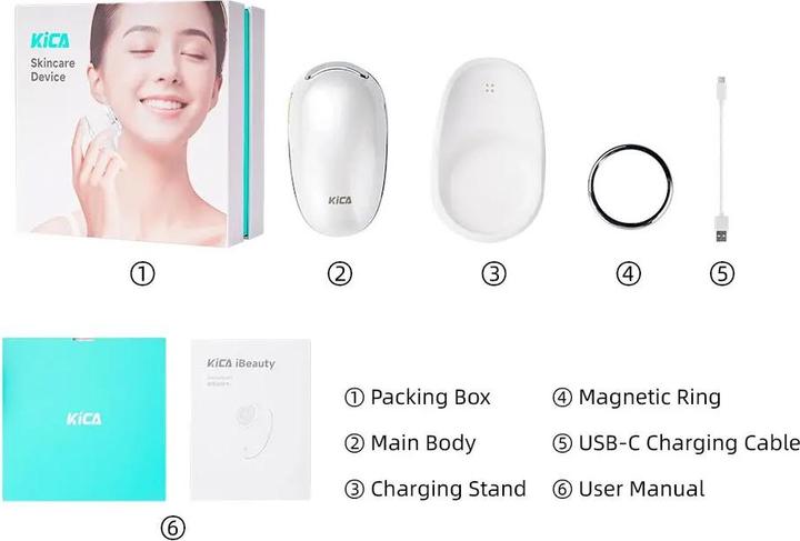 Produktbild Kica iBeauty Gesichtspflegegerät