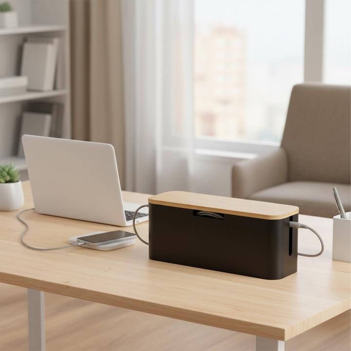 Actual product image Relaxdays cablebox