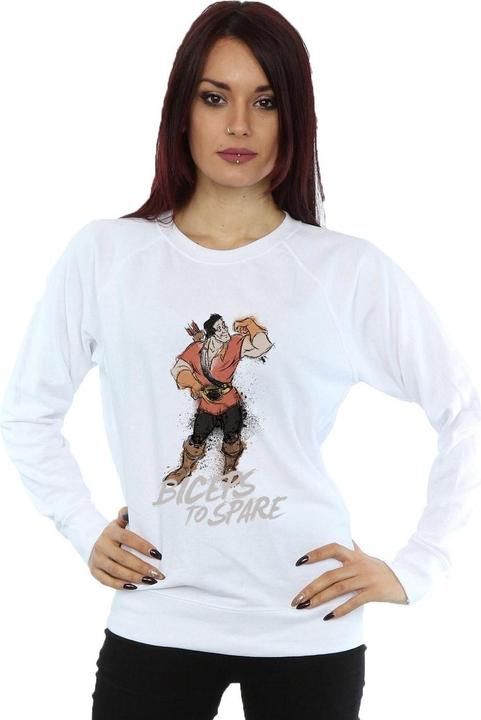 Image du produit Disney - Sweat BEAUTY AND THE BEAST GASTON BICEPS TO SPARE - Femme (XXL)