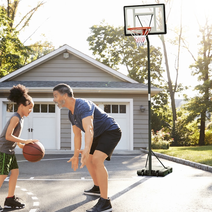 Produktbild Homcom Basketballkorb mit 2 Rädern