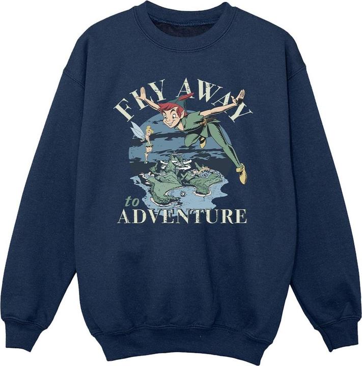 Produktbild Disney Peter Pan Fly Away To Adventure Sweatshirt Mädchen (152, 158)