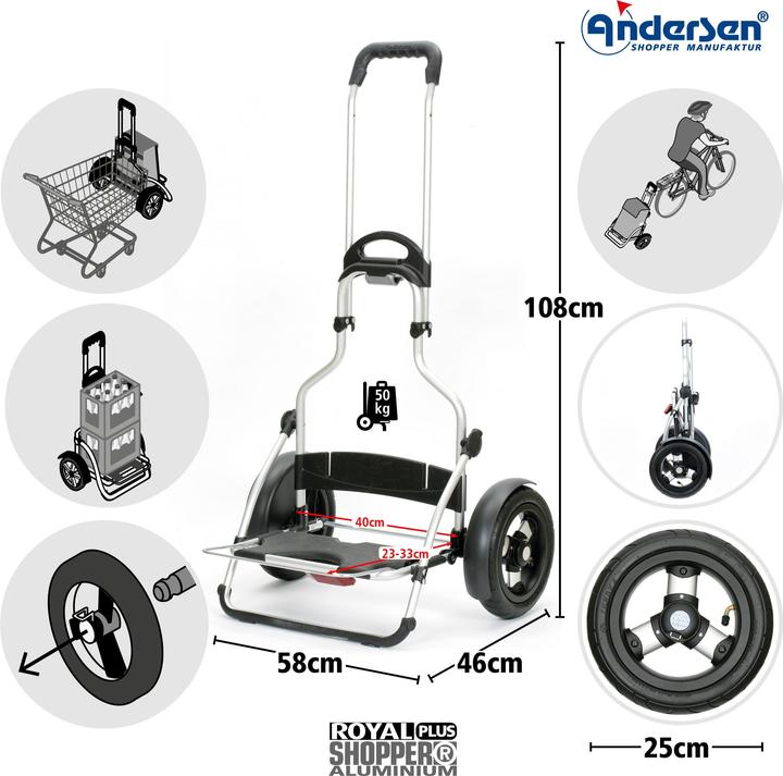 Immagine prodotto Andersen Royal Shopper Plus Ortlieb