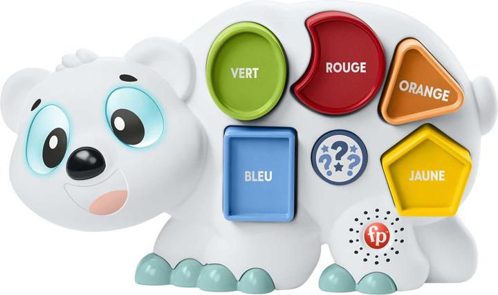 Actual product image Fisher-Price Linkimals™ Puzzlin' Shapes Polar Bear (French)