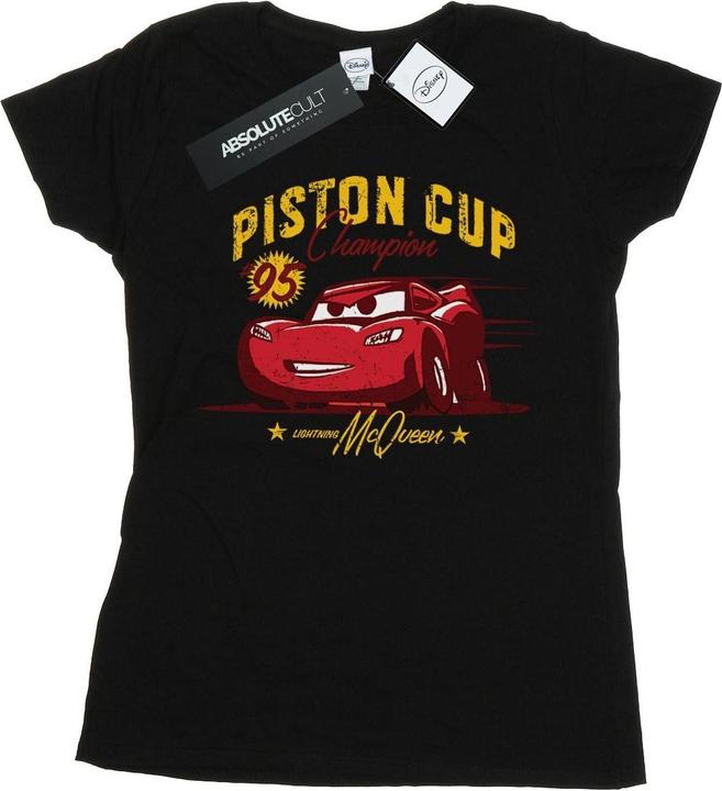 Immagine prodotto Disney Cars Piston Cup Champion Maglietta Donna (XL)
