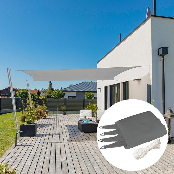 Immagine prodotto Windhager SunSail Capri Rettangolo 3x4m, canna 225g/m2 (300 x 400 cm)