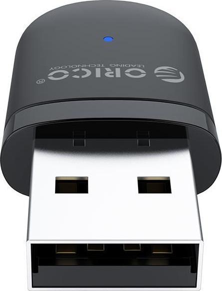 Actual product image Orico Bluetooth Adapter BTA-SW01 V5.0 Black (Transmitter & Receiver)