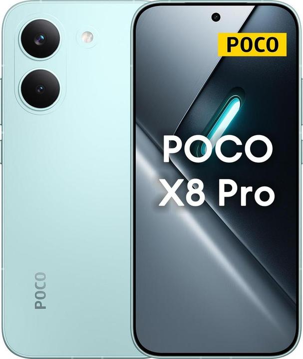 Produktbild Xiaomi Smartphone MOBILE PHONE X8 PRO/8/256GB GREEN MZB0N22EU (256 GB, Green, Grün, 6.59", Dual SIM, 5G)