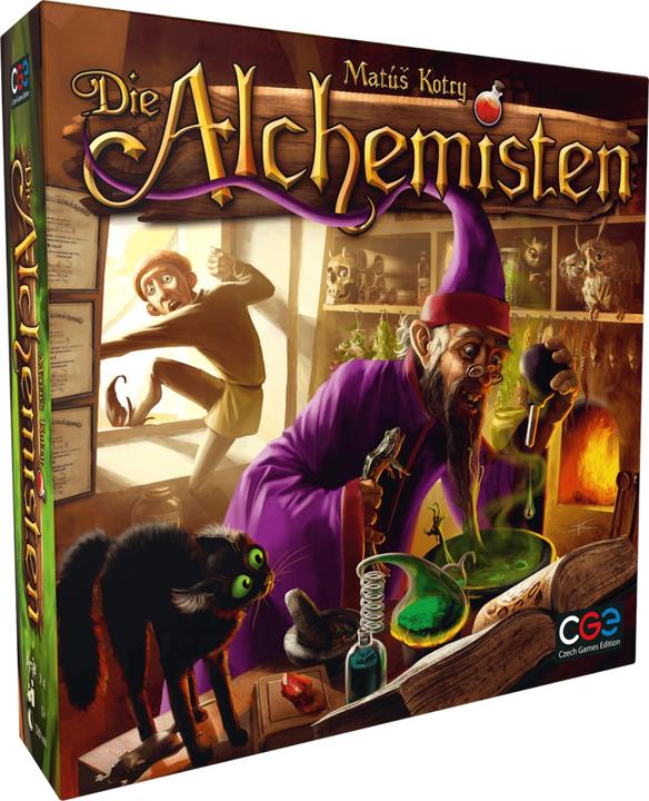 Produktbild Czech games edition CZ034 - Die Alchemisten, Brettspiel, 2-4 Spieler, ab 14 Jahren (DE-Ausgabe) (Deutsch)